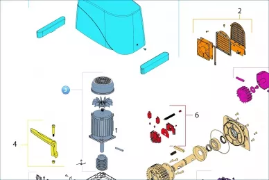 Nice 1723B1 Motor takımı