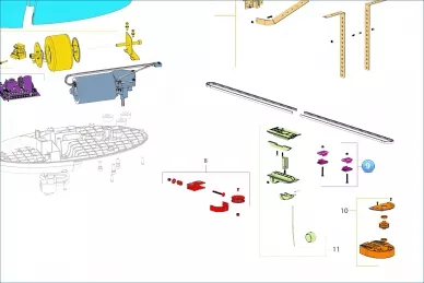 Nice 172581 Mechanische stop