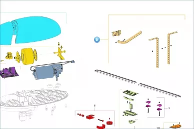 Nice 172582 Çekme kolu tertibatı