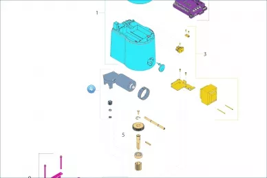 Nice 172985 Электродвигатель с редуктором