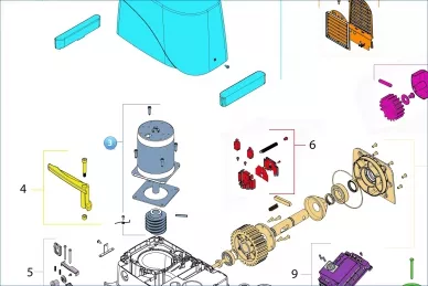 Nice 902010200 Motor takımı