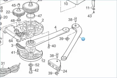 Nice BMG1142MHR02.45 Brazo doblado