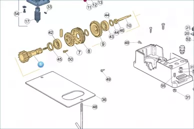 Nice BMG1493.45672 Κύριος άξονας