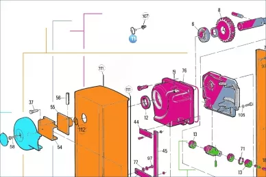 Nice CM-E03.1630 Cheie metalică de ambreiaj