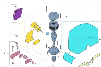 Nice KG_PL 6004ZZ Верхний подшипник ротора