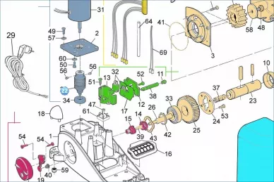 Nice PD0090A00 Улитка новая
