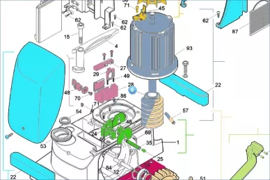 Nice PD0681A0000 Εκ των υστέρων τοποθετημένος κοχλίας