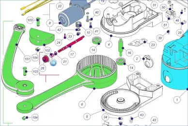 Nice PD0804A0000 Пружина вала сцепления