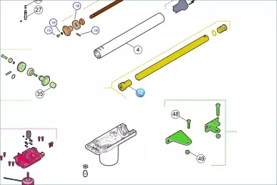 Nice PD0887A0000 Screw