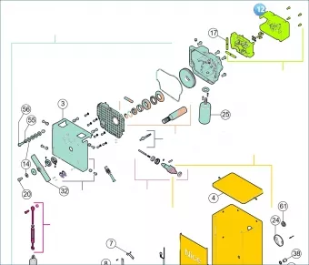 Nice PD1269A3000 Κάλυμμα λαβής βραχίονα