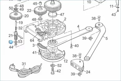 Nice PMCAC18.4630 Кольцо вала червячной передачи