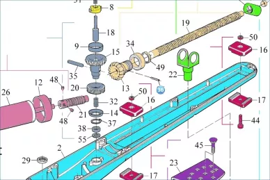 Nice PMCS51.4630 Конический штифт для крепления колеса