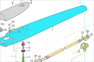 Nice PMCU14.4630 محمل الدوار السفلي 20 × 47 × 14