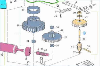 Nice PMD0770.4610 Разъединительный плунжер привода