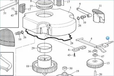 Nice PMD0887.4610 Вал с кулачком привода