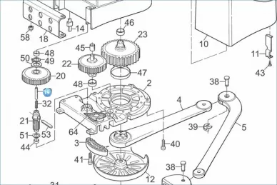 Nice PMD1071.4610 Штифт сцепления