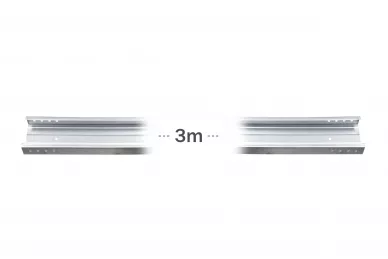 Nice PMD1532R02.4610 Profilis 3m - bėgiai