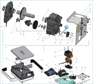 Nice PMD2169.4610 Вал сцепления