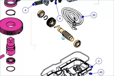 Nice PMD2319.4610 Промежуточный вал