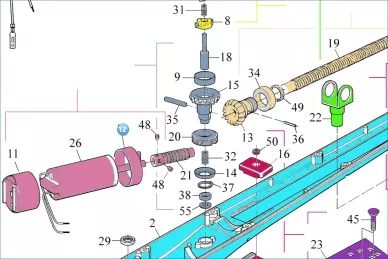 Nice PPD0406.4540 Передняя крышка двигателя
