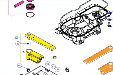 Nice PRBM01 Συγκρότημα μοχλού