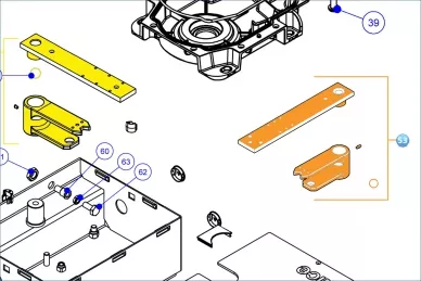 Nice PRBM02 Рычаг в сборе