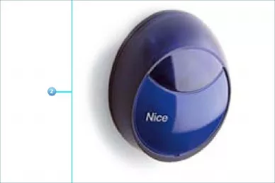 Nice PRBMOF Carcasa completa con un par de barreras de luz