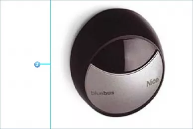 Nice PRBMOFB Complete behuizing voor een paar lichtschermen