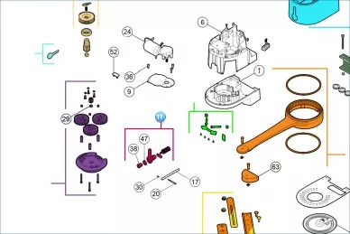 Nice PRHK06HS Узел сцепления