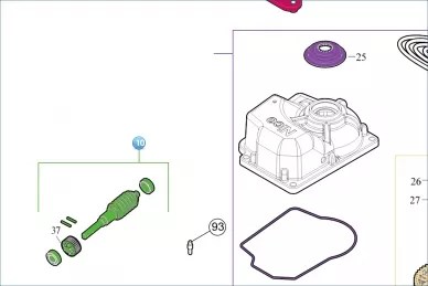 Nice PRME03AR01 Ремонтный блок редуктора