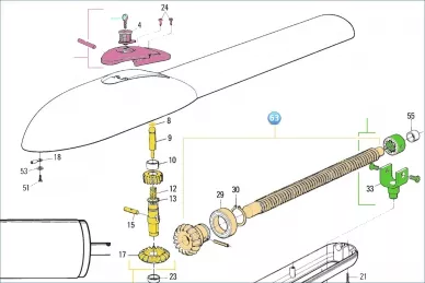 Nice PRPL04C مجموعة برغي مجموعة الأسطوانة