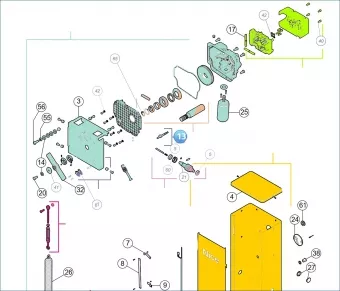 Nice PRWL03 Узел сцепления