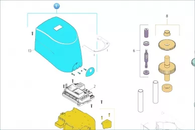 Nice RMDA الغطاء العلوي للمبيت