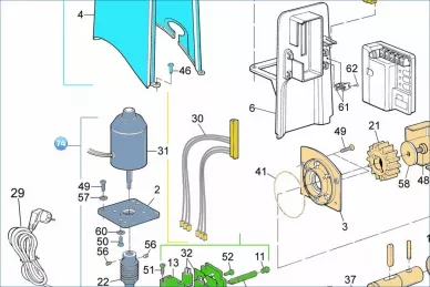 Nice RMHSL1010 Ομάδα κινητήρα