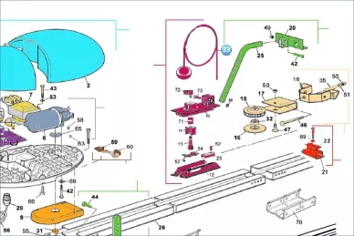 Nice ROV34 Saplı debriyaj teli
