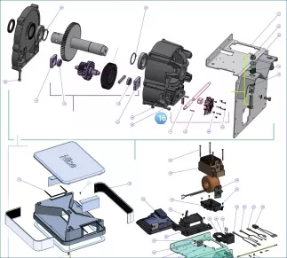 Nice SPAMG087A00A Узел сцепления