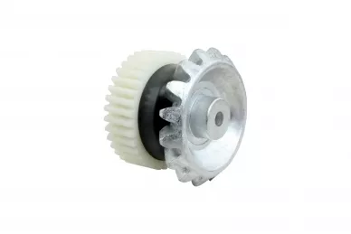 Nice SPAMG217C00A Reductor helicoidal con eje intermedio