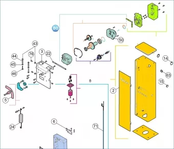 Nice SPAMG248A00 Узел сцепления