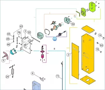 Nice SPAMG248A00A Узел сцепления