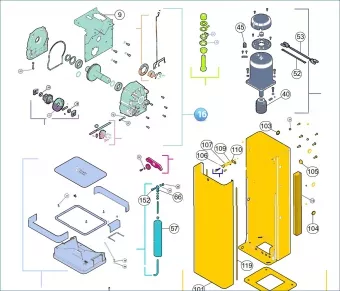 Nice SPAMG279A00 Мотор-редуктор