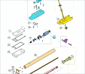 Nice SPAMG323A00 Ομάδα κινητήρα