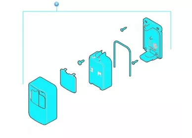 Nice SPCG011600 Teljes ház egy pár fénysorompóhoz