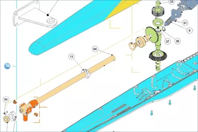 Nice SPCG013900 Conjunto da tampa