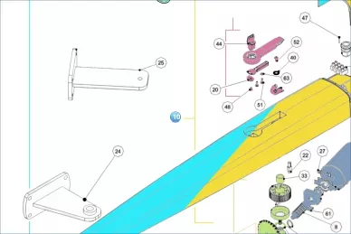 Nice SPCG013900A مجموعة الغطاء مجموعة الغطاء الرمادي الفاتح