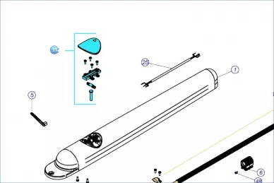 Nice SPREG03100 Узел сцепления