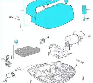 Nice SPSNA4R10 Kontrol ünitesi