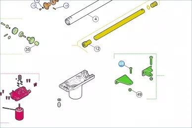 Nice V1/2X2-1/2 Ön tutamak cıvatası