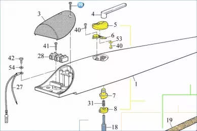Nice V4.2X13.5101 Parafuso