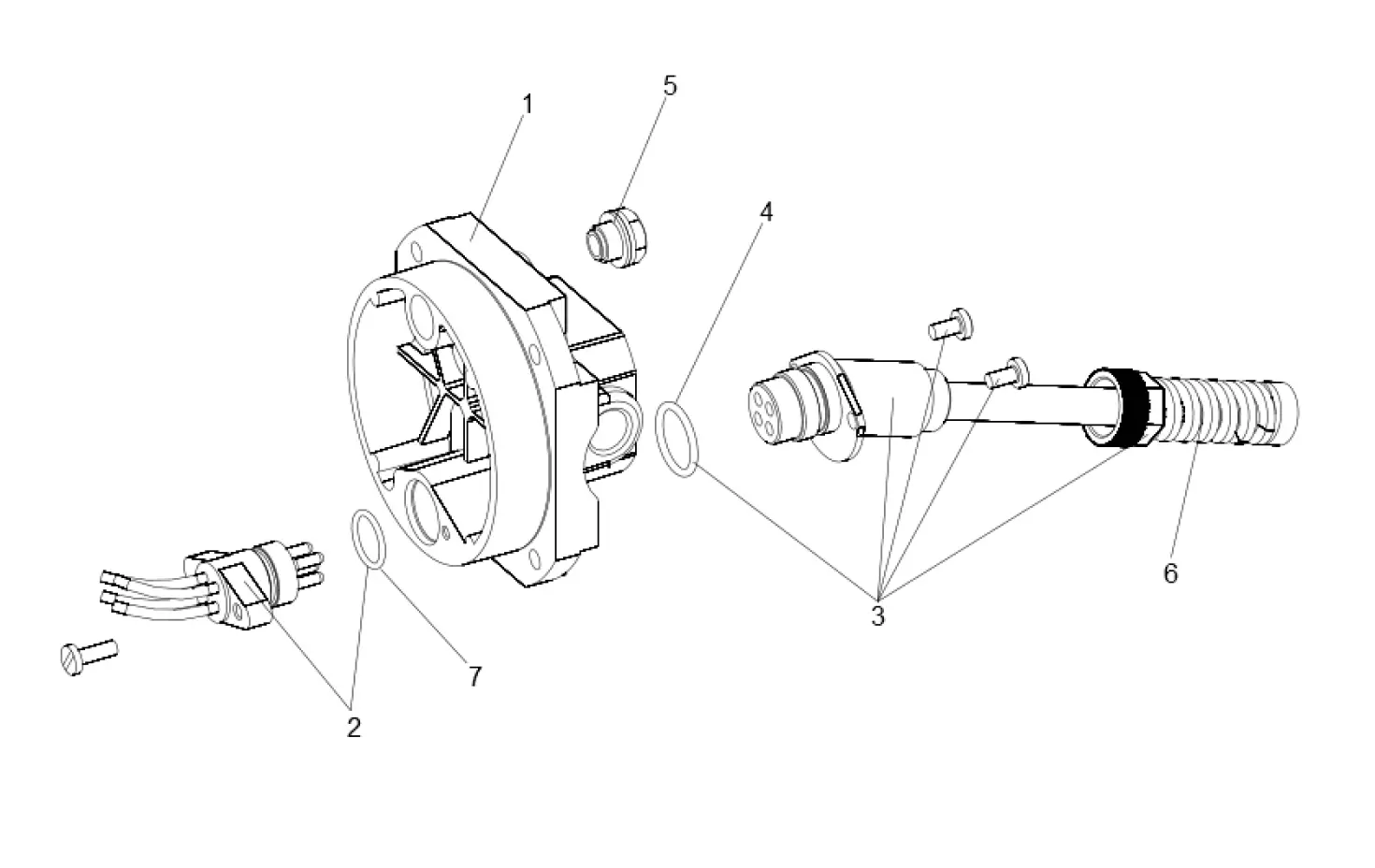 Piese de schimb, schema de conducere FAAC Faac 400 SBS 4