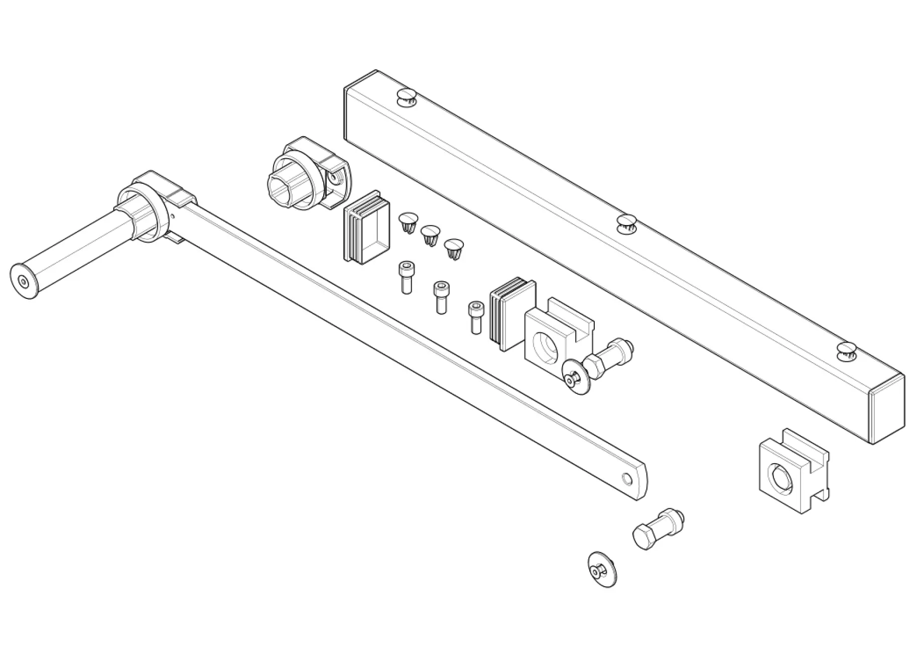 Service onderdelen, schema om te rijden CAME Came F4004